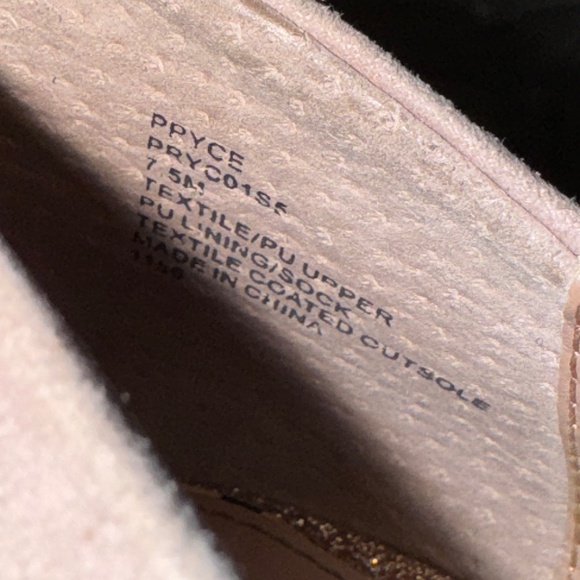 EUC Betsey Johnson Pryce Dress Pumps Stars Blush Light Pink Stiletto Size 7.5 - Picture 9 of 14